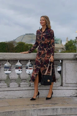 Black Baroque Print Belted Maxi Shirt Dress -MIDI Clothing Shop 13406cac9b143a0d3f626e6079c8fbc1bf05cfe9 1