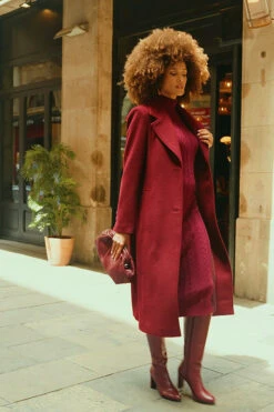 Burgundy Premium Longline Wool Mix Coat 15 Burgundy Premium Longline Wool Mix Coat -MIDI Clothing Shop 2d503f31078da29ddb9bf83585e277dc97637b1e