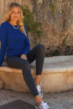 Charcoal Grey Perfect Jeggings -MIDI Clothing Shop d45b222b525b1648e6a59f094618481bb28c5125