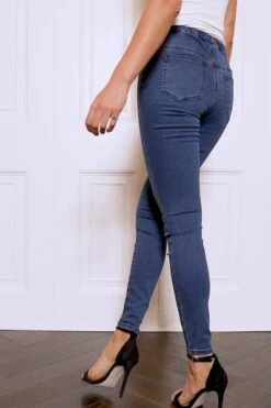 Mid Blue Perfect Jeggings -MIDI Clothing Shop de6c12a83210e4946e2c1d05467e5614c655278d