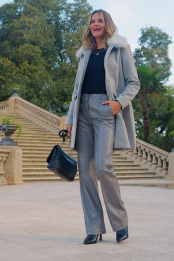 Light Grey Button Detail Coat With Faux Fur Collar 19 Light Grey Button Detail Coat With Faux Fur Collar -MIDI Clothing Shop def840c22f2598d3ce6f4586d867b01c037d19ff