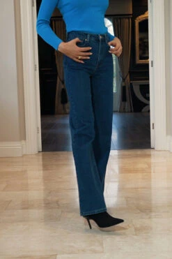 Indigo Blue Wide Leg Jeans 13 Indigo Blue Wide Leg Jeans -MIDI Clothing Shop ea62ff732319ae45f596aabac7a7048fc23dcbaf 1