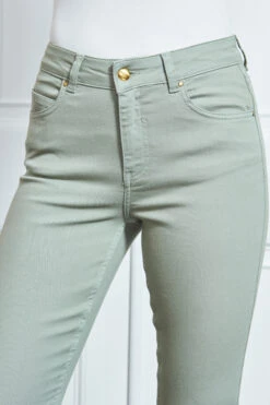 Sage Green Perfect Skinny Jeans -MIDI Clothing Shop s105 s20ed002gn 053