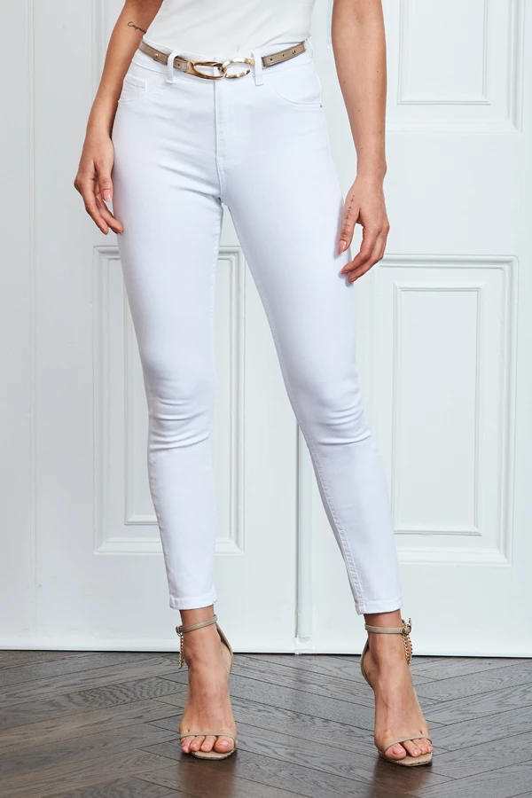 White Perfect Skinny Jeans 4 White Perfect Skinny Jeans - Image 2