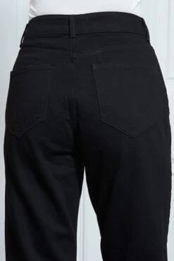 Black Girlfriend Jeans -MIDI Clothing Shop s23 s20bd008bk 088