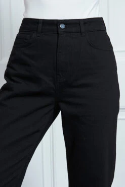 Black Girlfriend Jeans -MIDI Clothing Shop s23 s20bd008bk 102