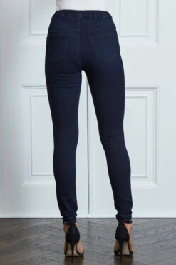Dark Indigo Blue Perfect Jeggings -MIDI Clothing Shop s26 s21bd016i 019