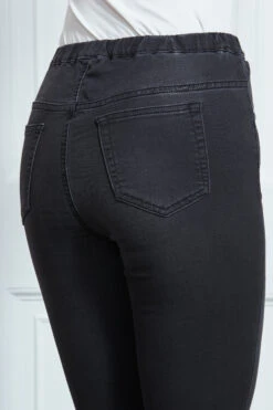Charcoal Grey Perfect Jeggings -MIDI Clothing Shop s27 s21bd016gy 027