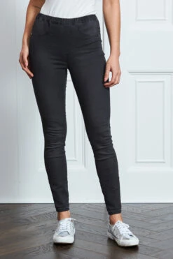 Charcoal Grey Perfect Jeggings -MIDI Clothing Shop s27 s21bd016gy 039