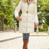 Cream Faux Fur Trim Luxe Longline Padded Coat 1 Cream Faux Fur Trim Luxe Longline Padded Coat -MIDI Clothing Shop web 04 s20ow009nl s21tk375nl a20bd002be 173
