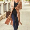Camel Longline Belted Cardigan With Pockets -MIDI Clothing Shop web 109 aw20tk065 035 1