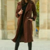Chocolate Brown Super Cosy Longline Borg Coat 2 Chocolate Brown Super Cosy Longline Borg Coat -MIDI Clothing Shop web 1 a21ow001bn a20bd020bk 012