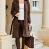 Chocolate Faux Suede Belted Trench Coat -MIDI Clothing Shop web 10 a23tk654nl0006 a20bp009pt0004 s23op007pt0004 025 2