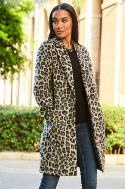 Leopard Print Wool Mix Coat 12 Leopard Print Wool Mix Coat -MIDI Clothing Shop web 17 a22ow010ld0001 144