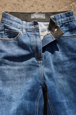 Mid Blue Ultra-Stretch Comfort Fit Skinny Jeans -MIDI Clothing Shop web 18 s22ow082bk s22tk125cm 193