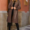 Mocha Brown Faux Leather Belted Trench Coat -MIDI Clothing Shop web 21 aow07rd00021 a0bd01bk00021 134