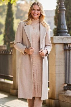 Oatmeal Premium Longline Wool Mix Coat -MIDI Clothing Shop web 31 a22dk650nl0003 a22ow018bn0002 a22ow019nl0003 a22fw010bn0003 185 1 1
