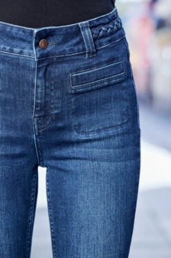 Indigo Blue Braid-Detail Kick Flare Jeans 11 Indigo Blue Braid-Detail Kick Flare Jeans -MIDI Clothing Shop web rt 12 s23tw063cr0001 s23bd014io003w 404